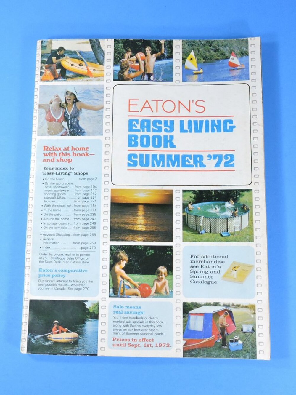 1972 Eaton's Summer Catalog - Vintage Eatons 1972 Easy Living Summer Catalog